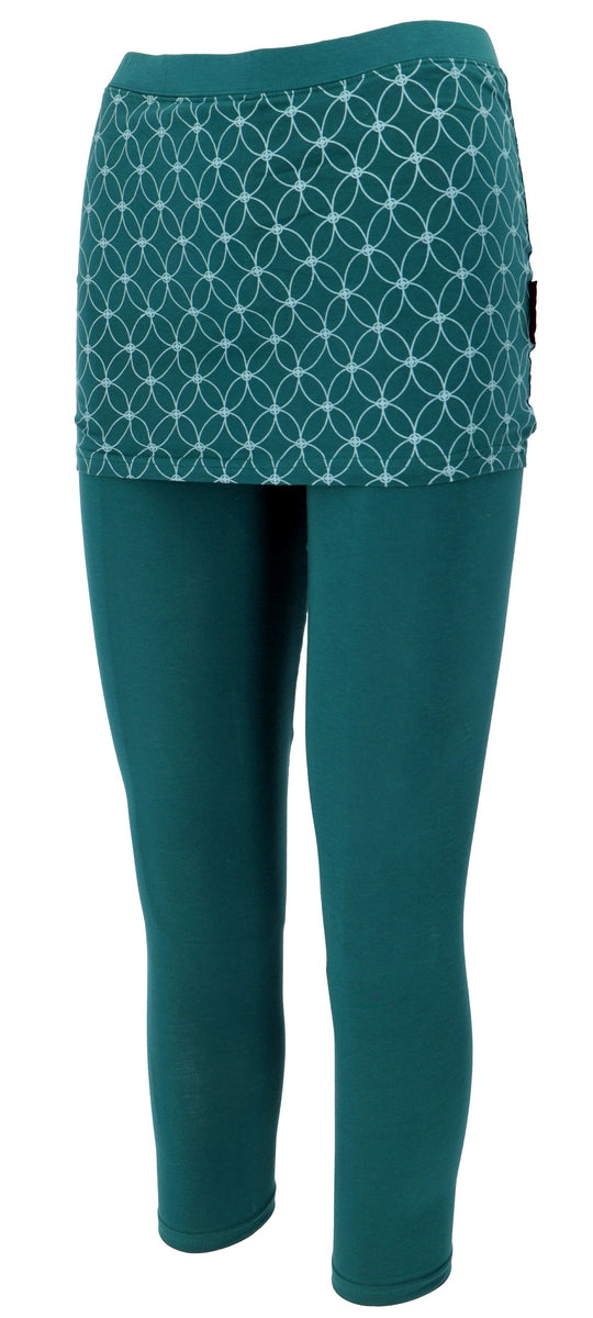 Yoga-Leggins Bio-BW BLUME Beere S