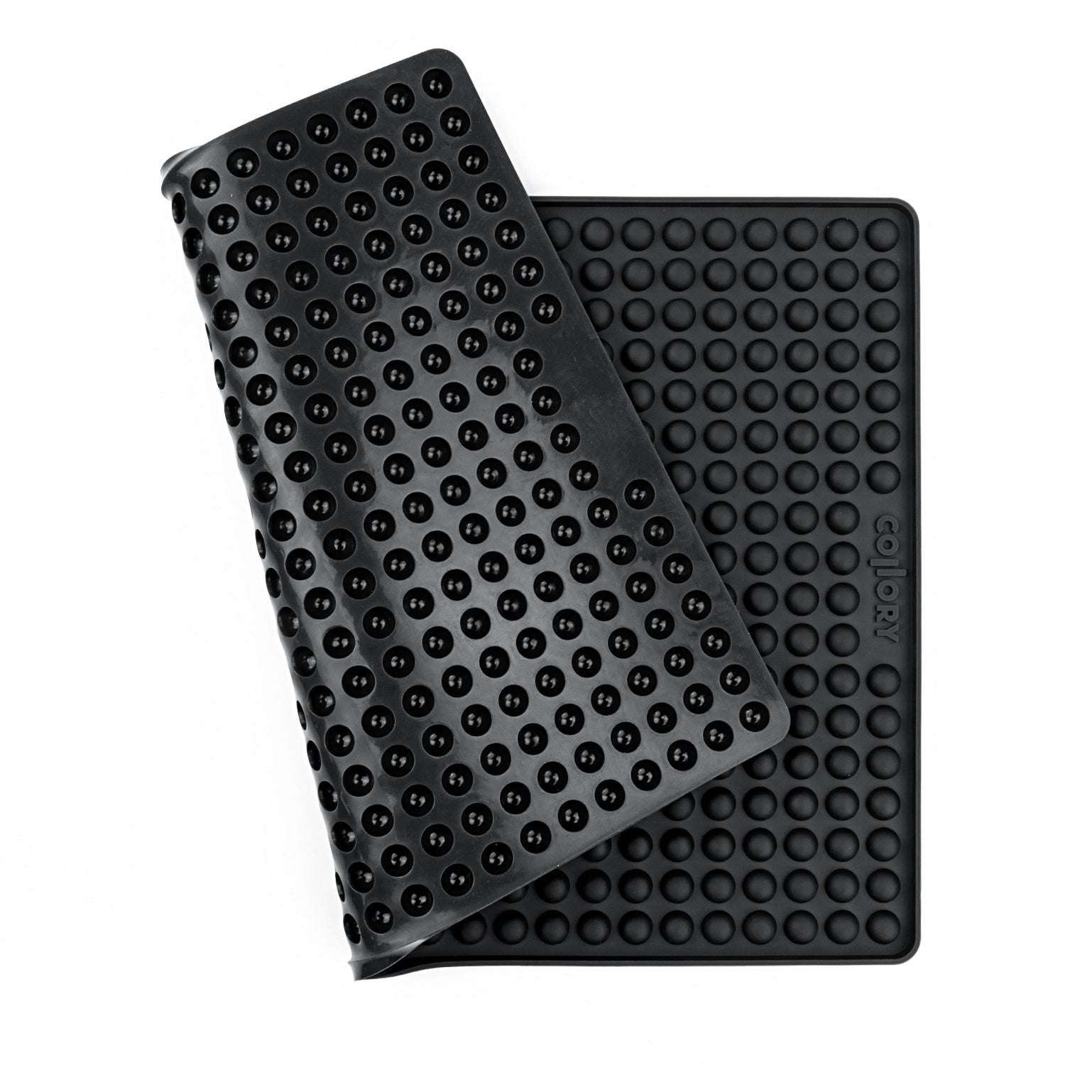Collory Halbkugelform Schwarz 1 cm Halbkugel