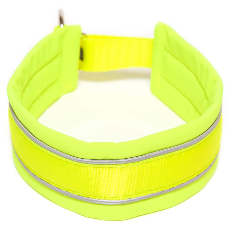 Zugstopphalsband NEON 25/55 mm Neon Gelb S3