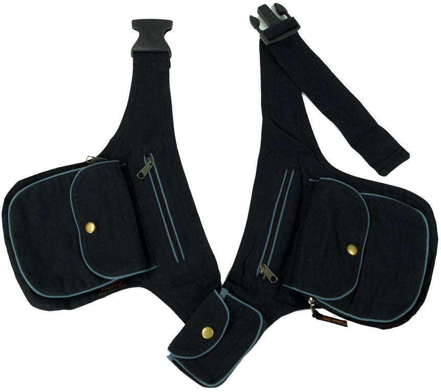 Doppel-Sidebag Olive