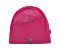 Bio-Baumwoll-Beanie Jacquard Style Rot