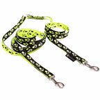 Stoffleine Pawprint Neon Gelb