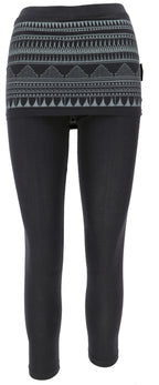 Yoga-Leggins Bio-BW INDIO Mitternachtsblau M