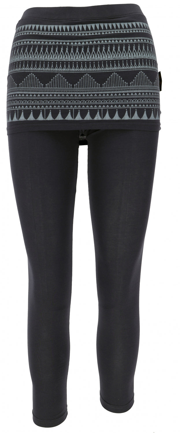 Yoga-Leggins Bio-BW INDIO Mitternachtsblau M