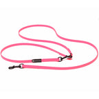 Verstellbare BioThane®-Leine bunt 225 cm Neon Rosa S
