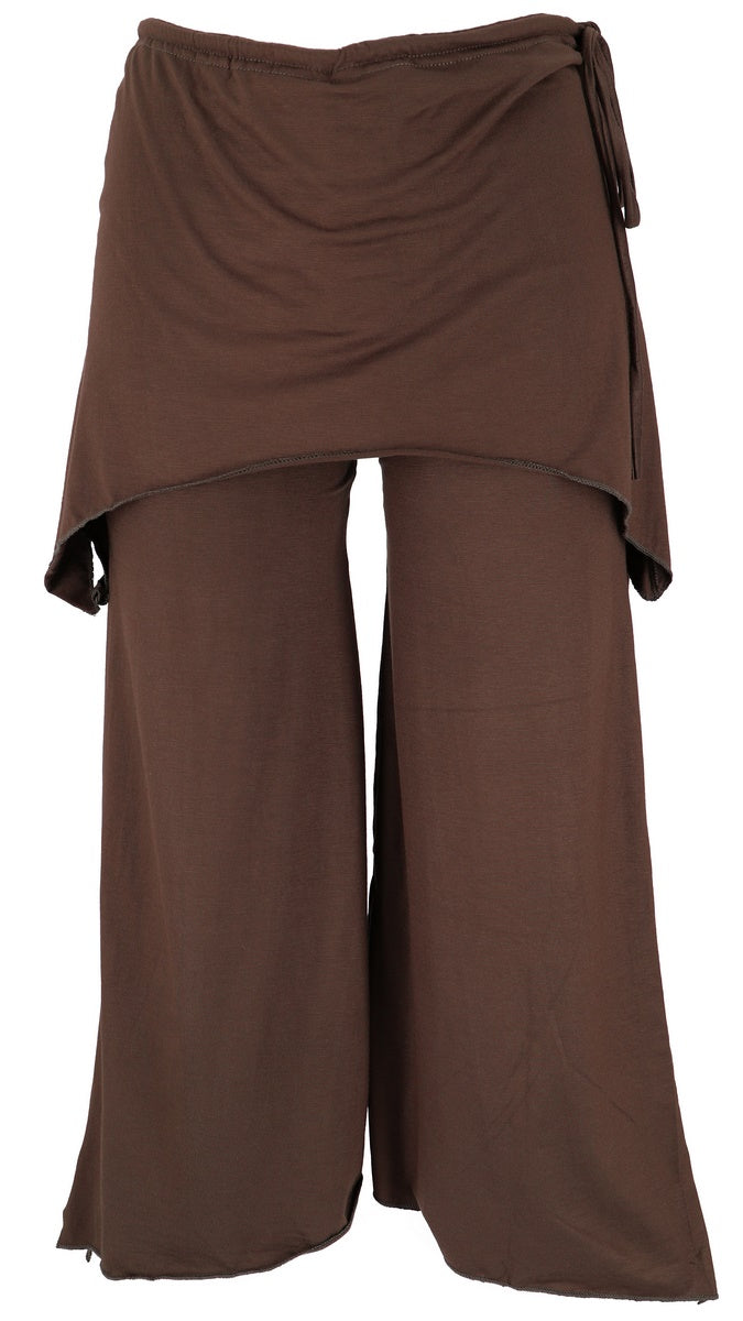 Ultraleichte 3/4 Sommerhose Coffee S/M