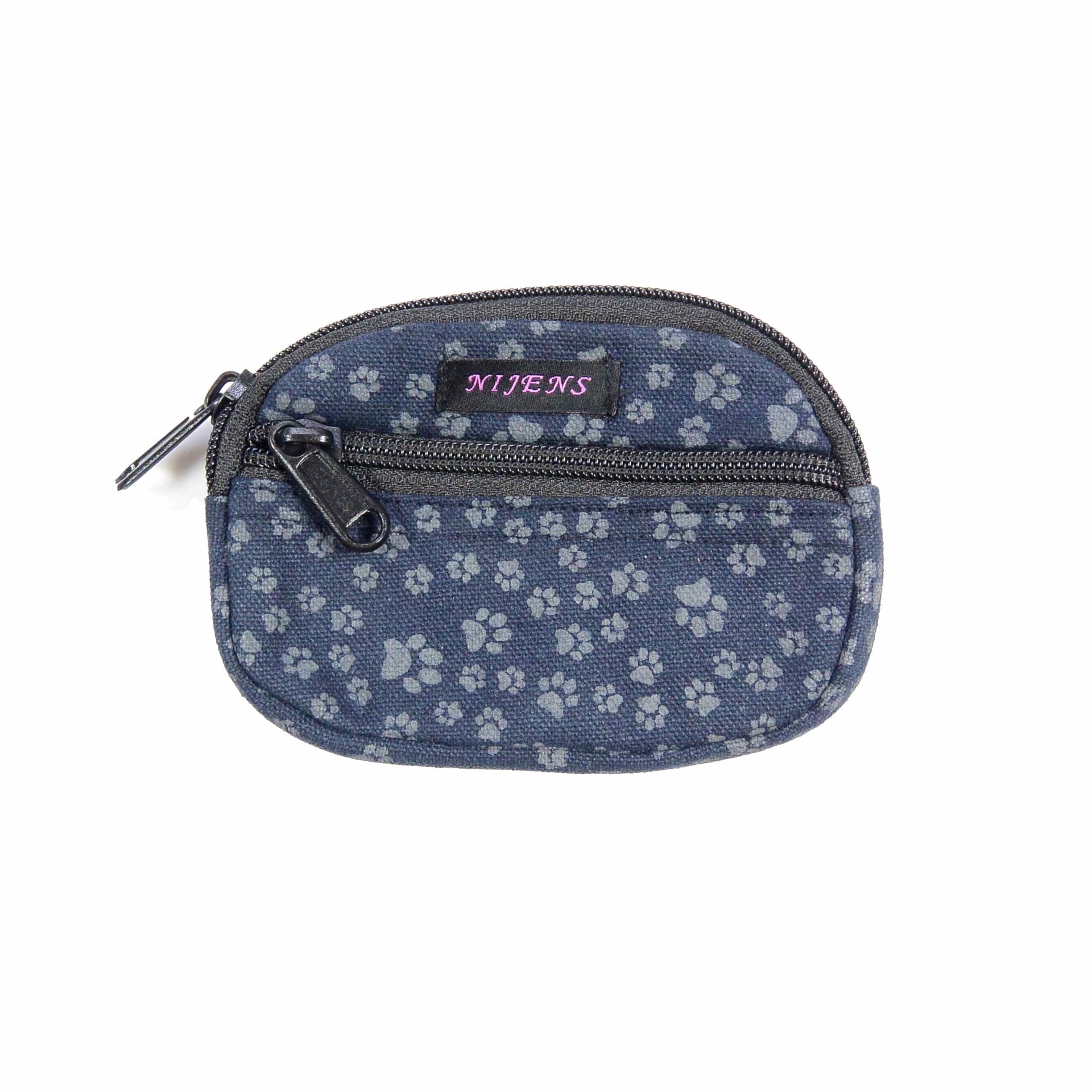 Nijens Tasche Milan Canvas Pfoten Dunkelblau