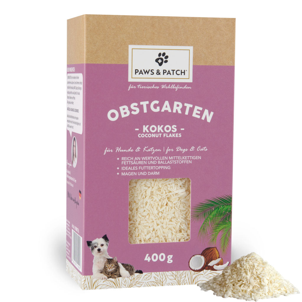 Kokosflocken getrocknet
