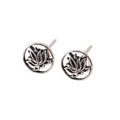 Lotus Ohrstecker 925er Silber