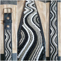 TKC Gürtel Shades of Grey Waves 34 "