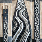 TKC Gürtel Shades of Grey Waves 34 "