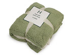 Kuscheldecke Lammfelloptik Salbei
