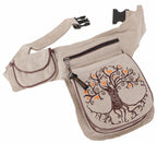 Goa Sidebag "Baum/Blume des Lebens" Baum des Lebens natur