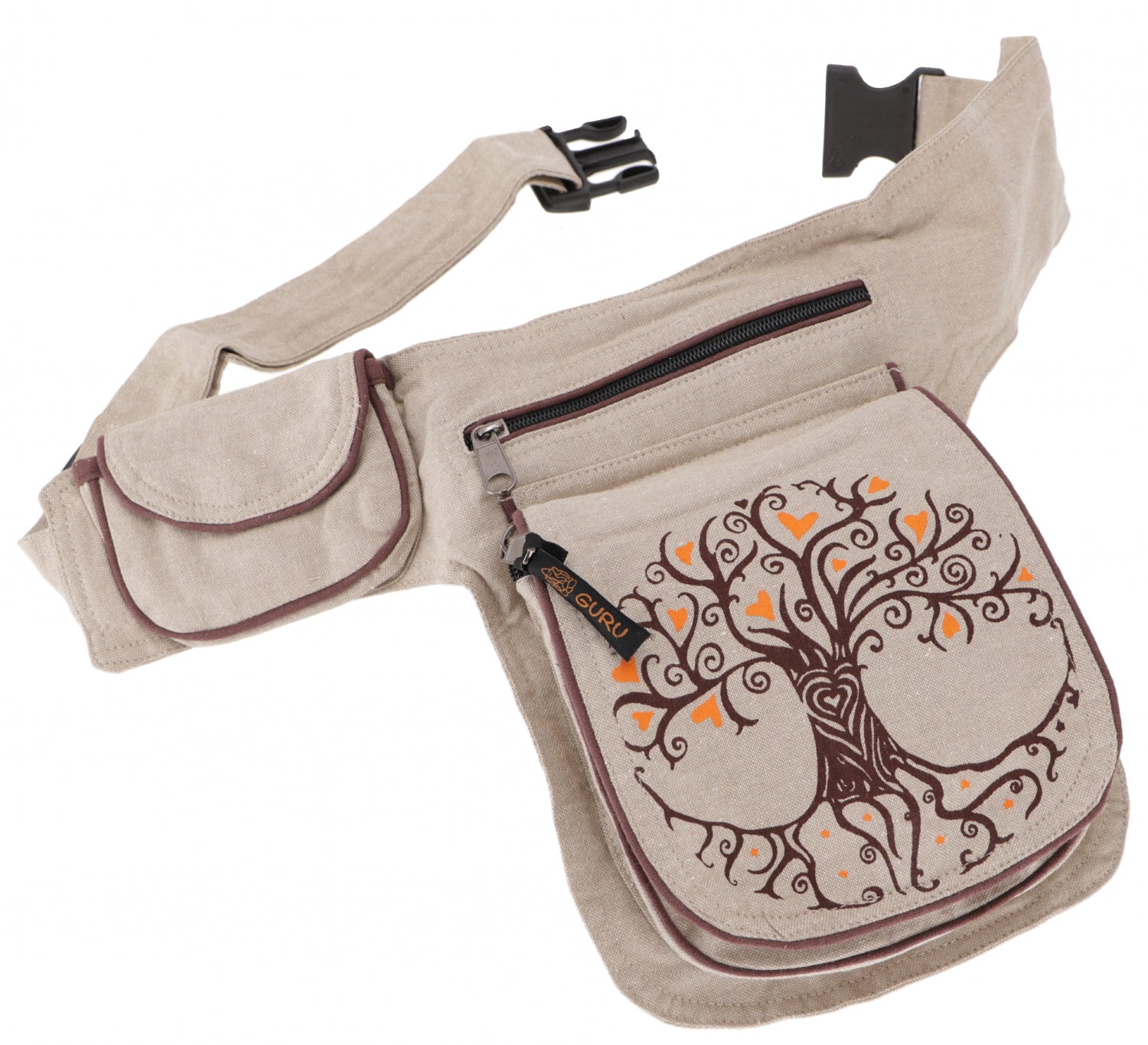 Goa Sidebag "Baum/Blume des Lebens" Baum des Lebens natur