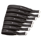 Zugstopphalsband Schwarz/Reflex 20 mm XS1