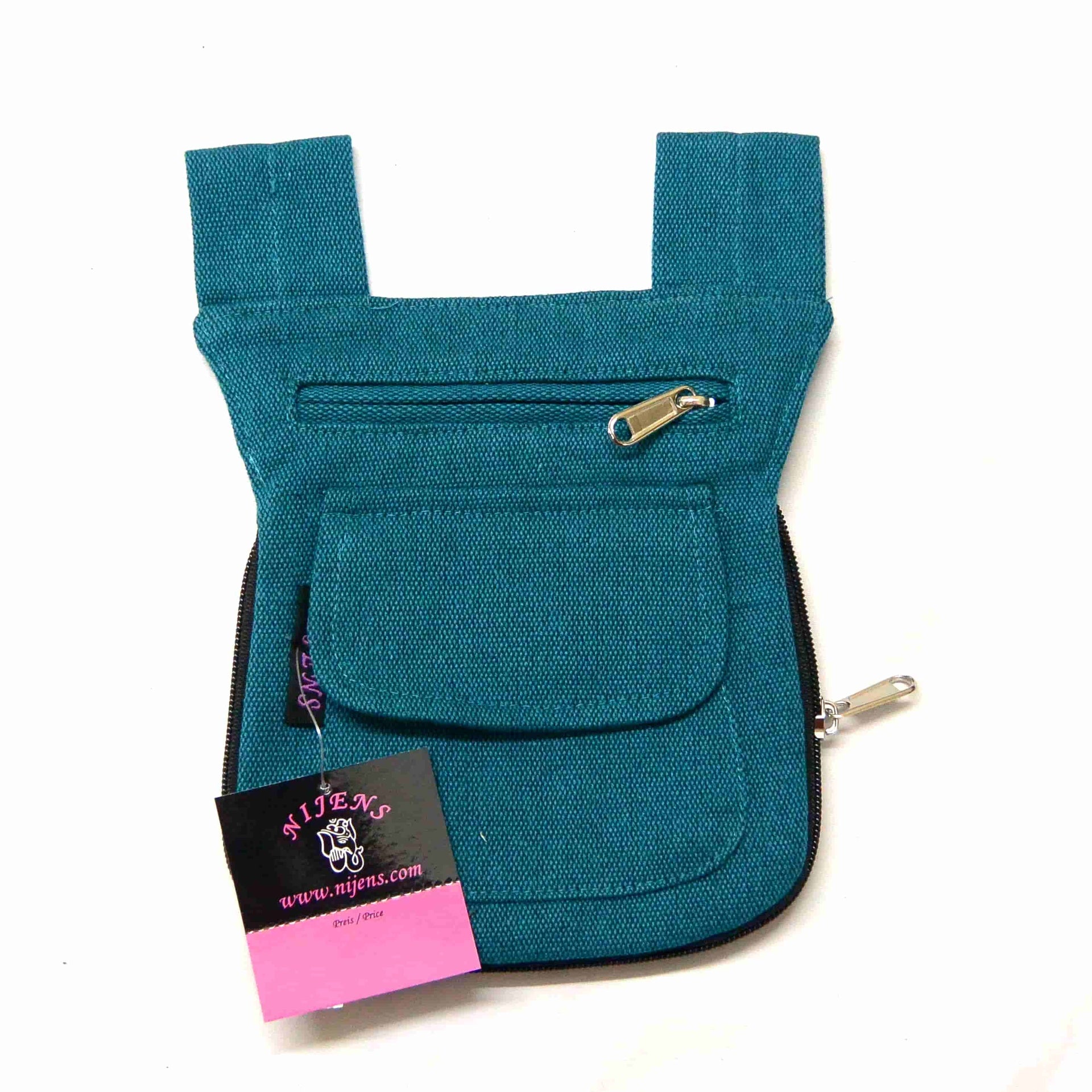 Nijens Gürteltasche Paiten Canvas Petrol
