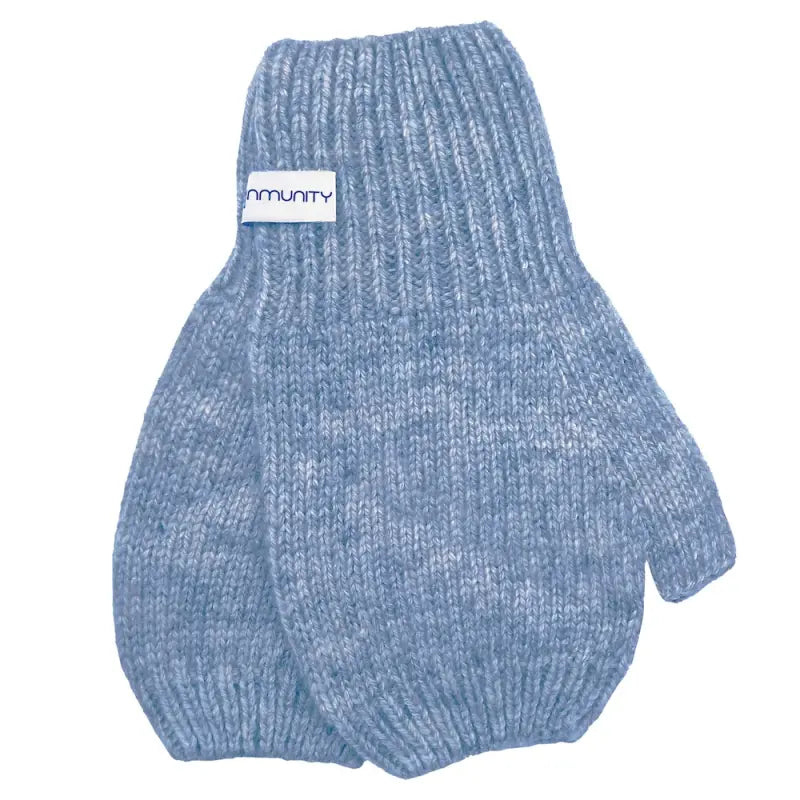 Kaschmir Fäustlinge fingerfrei aqua
