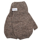 Kaschmir Fäustlinge fingerfrei taupe
