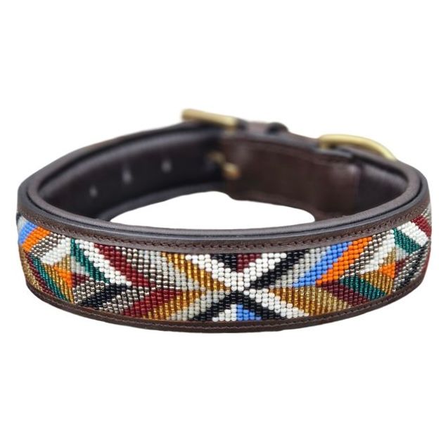 Lederhalsband Ihlathi Earth