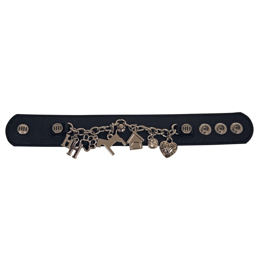 Lederarmband Charms