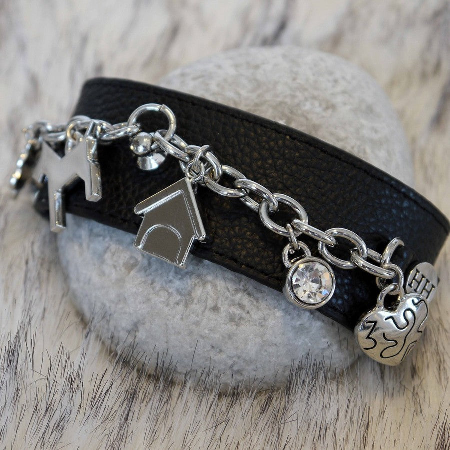 Lederarmband Charms