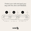 District 70 Hundesofa NUZZLE
