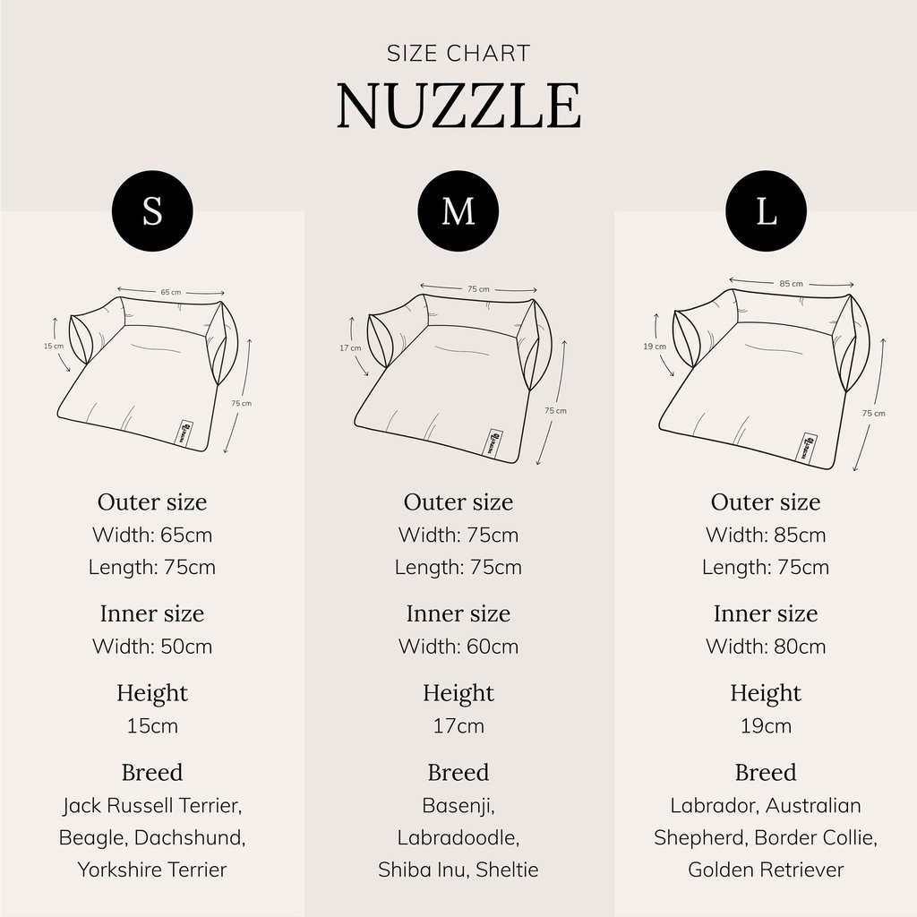 District 70 Hundesofa NUZZLE