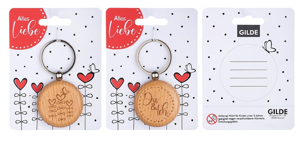 Schlüsselanhänger "Du & Ich"