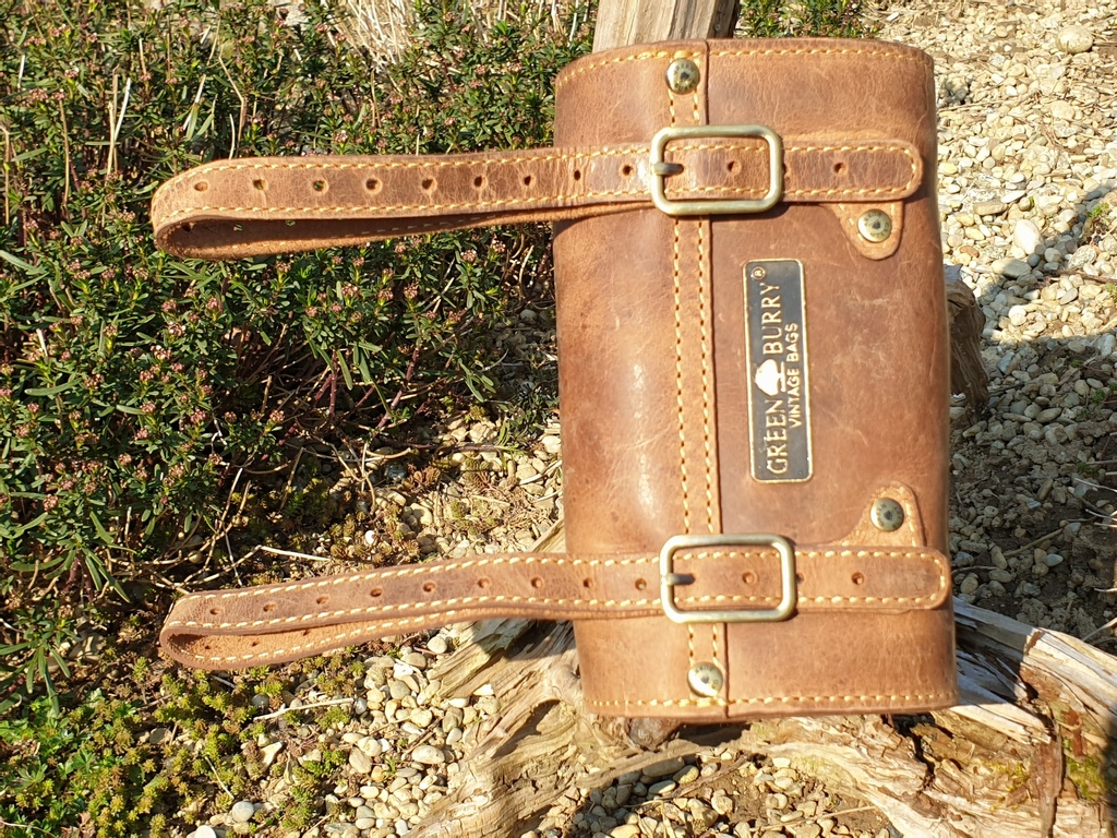 Vintage Fahrradtasche