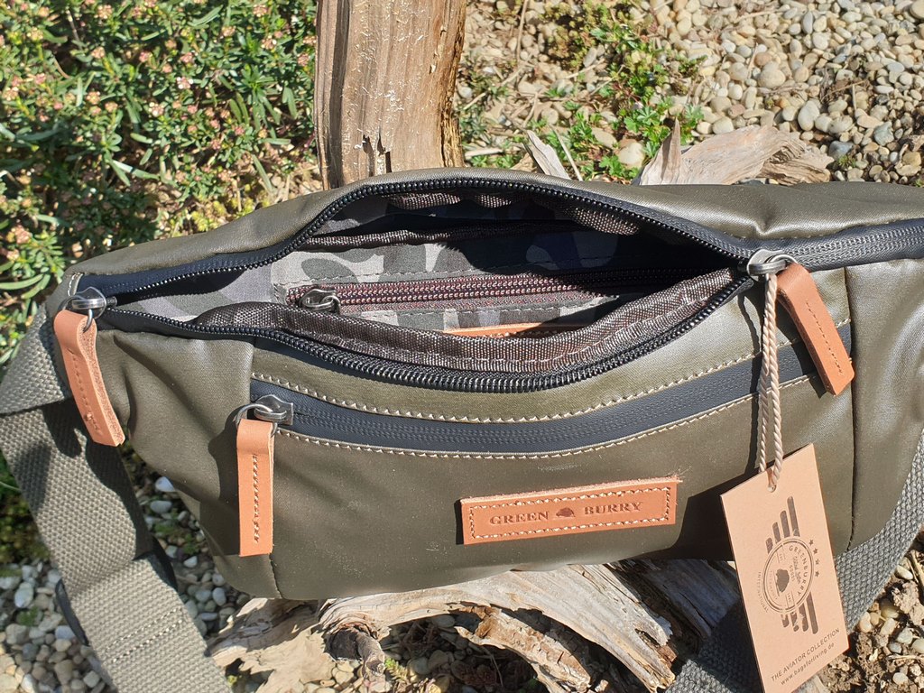 Waterproof Aviator Hüfttasche Oliv