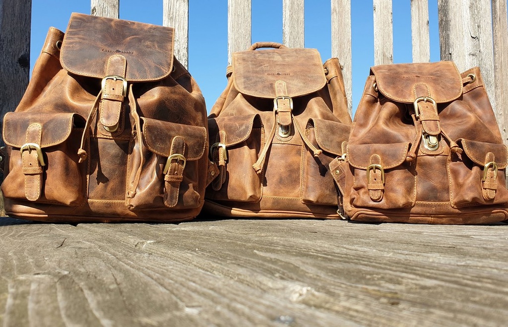 Vintage Original Rucksack Leder