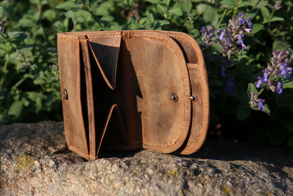 Vintage Minibörse II Leder