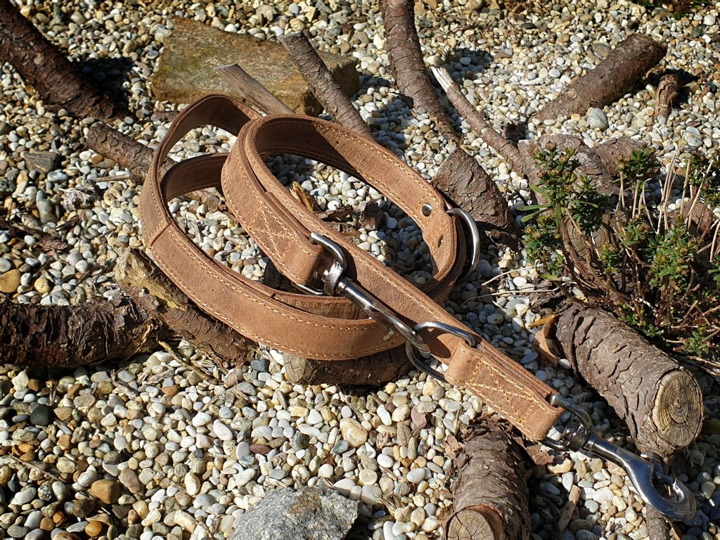 Vintage Hundeleine Dogmaster 190 cm