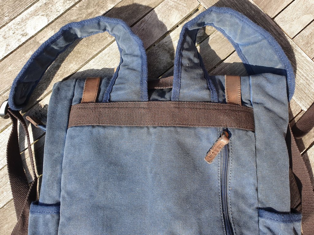 Vintage Aviator Backpack Blue Edition