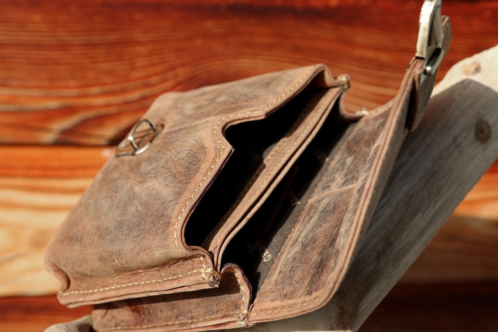 Gürteltasche Outdoor Leder