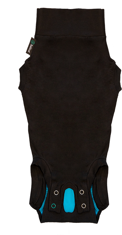 Suitical Recovery Suit® Hund Schwarz