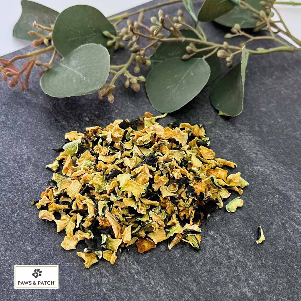 Zucchiniflocken getrocknet