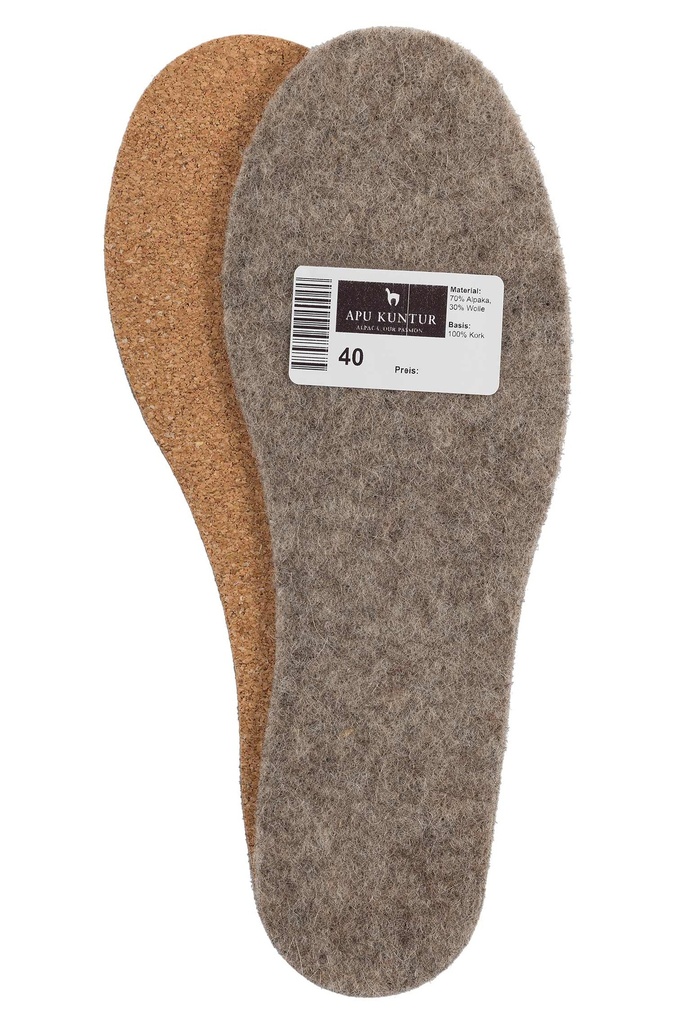 Alpaka Thermosohle mit Kork