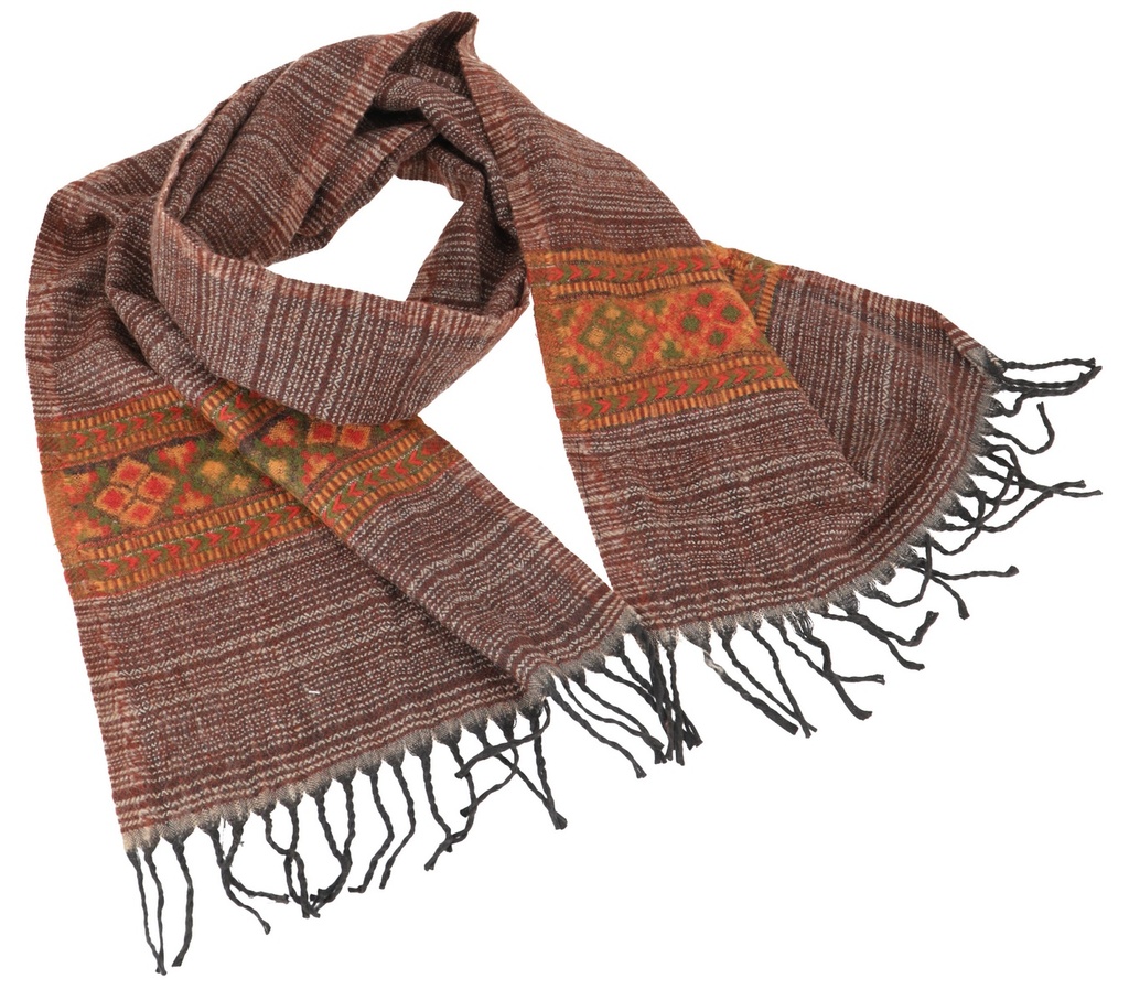 Weicher Schal schmal