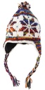 Ohrenklappen Wollmütze Bunt