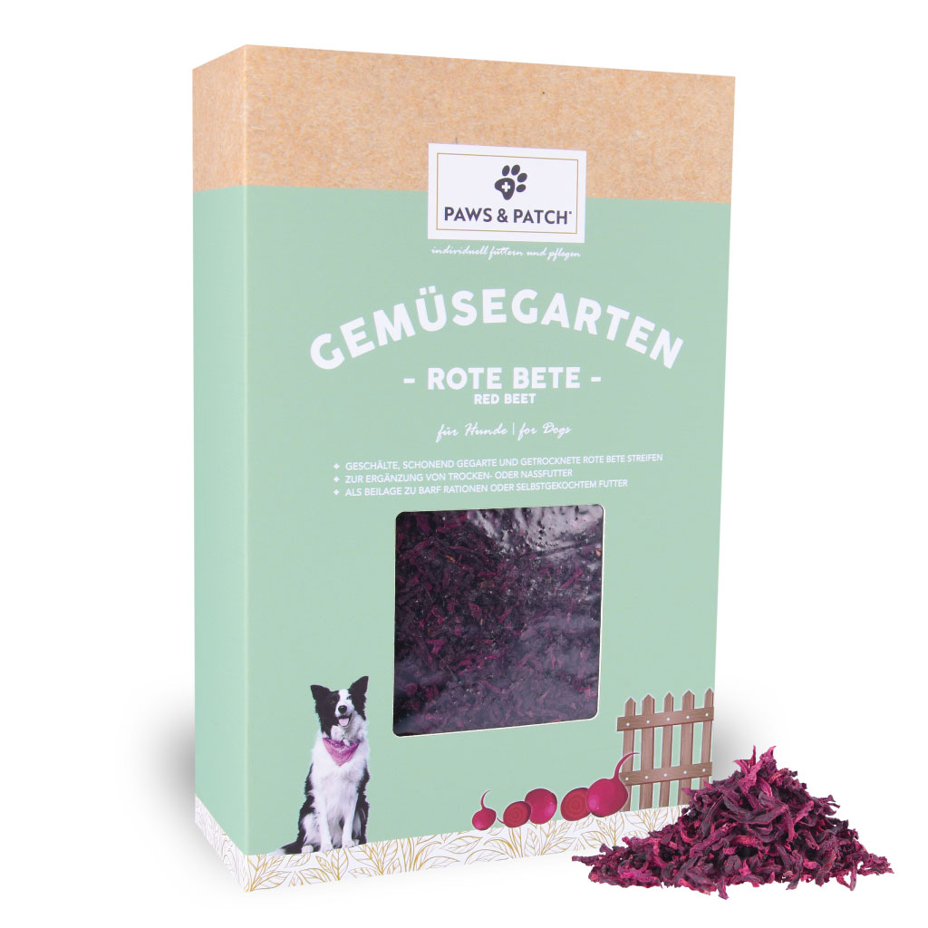 Rote Bete Streifen getrocknet