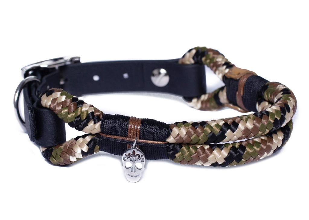 Schnallenhalsband aus Tau und US-Biothane®