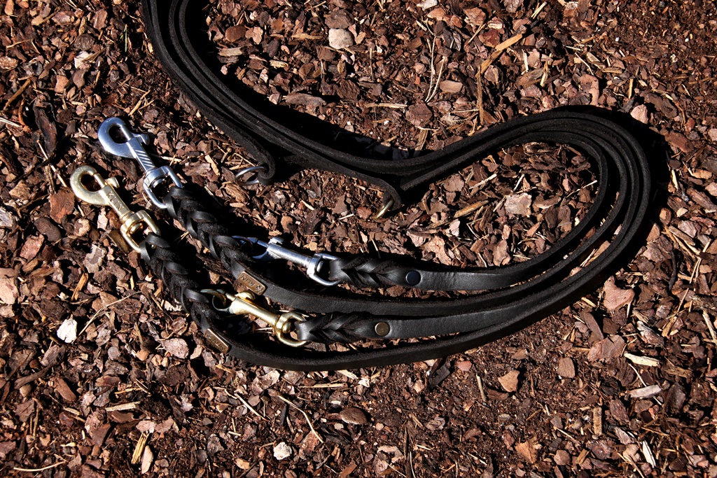 Leine Fettleder dunkelbraun