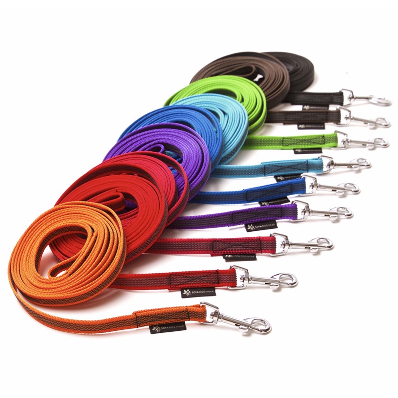 Bunte Schleppleine Anti-Slip 1,5 cm x 3/5/10 Meter