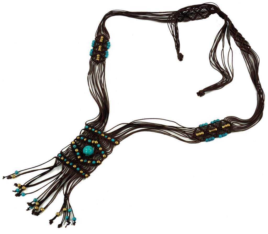 Makramee Boho-Kette