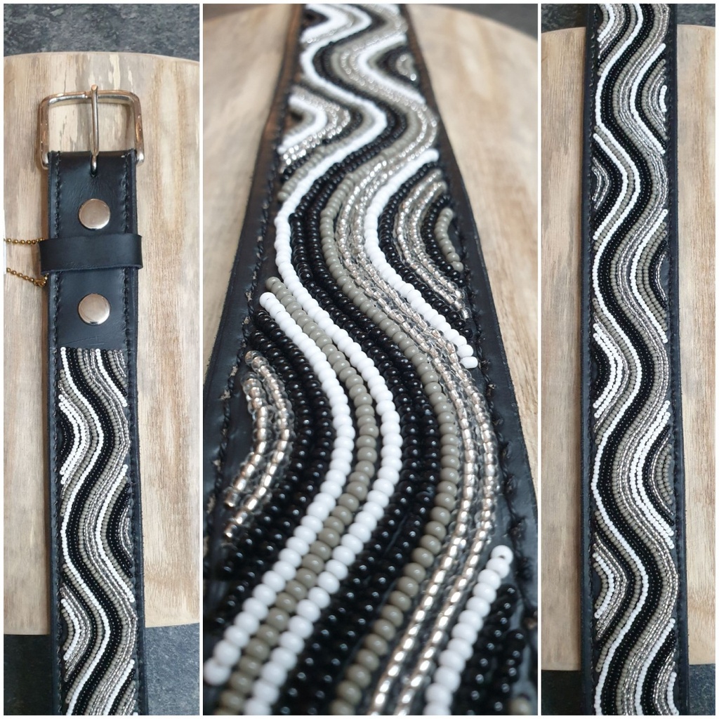 TKC Gürtel Shades of Grey Waves 34 "