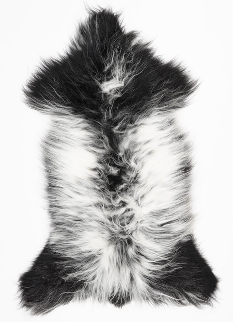 Isländisches Schaffell Grey-Mix