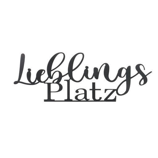 [Bltz-2244498] Lieblingsplatz Wandschmuck