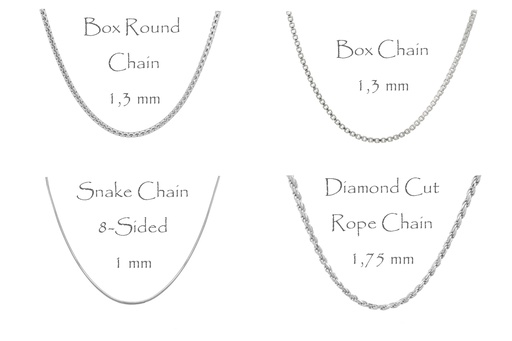 DPJ Silberketten 925er Designs
