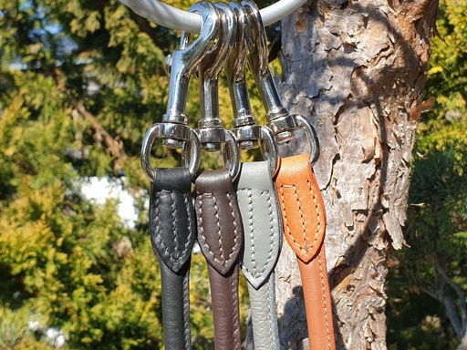 Rundlederleine verstellbar